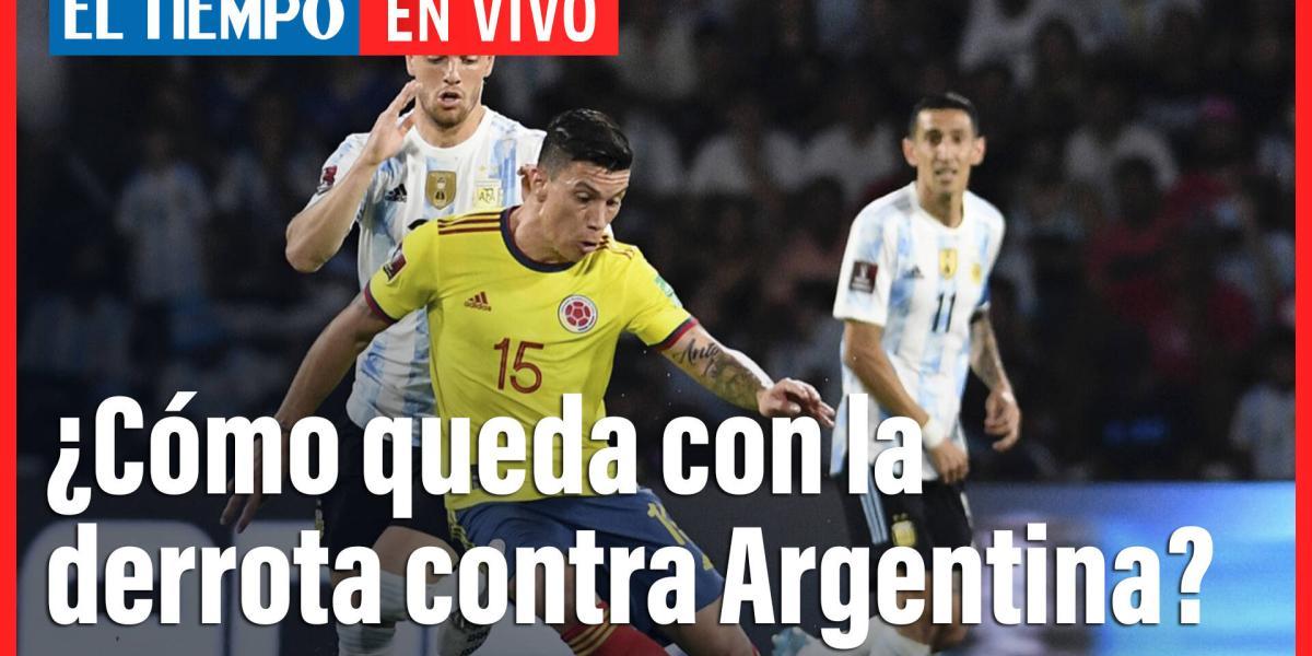 Catar 2022 Cómo queda Colombia con la derrota contra Argentina