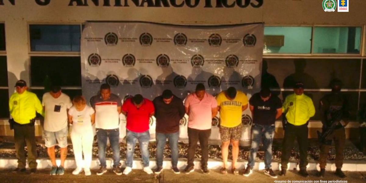 Capturan a 15 extraditables que integrarían redes de narcotráfico