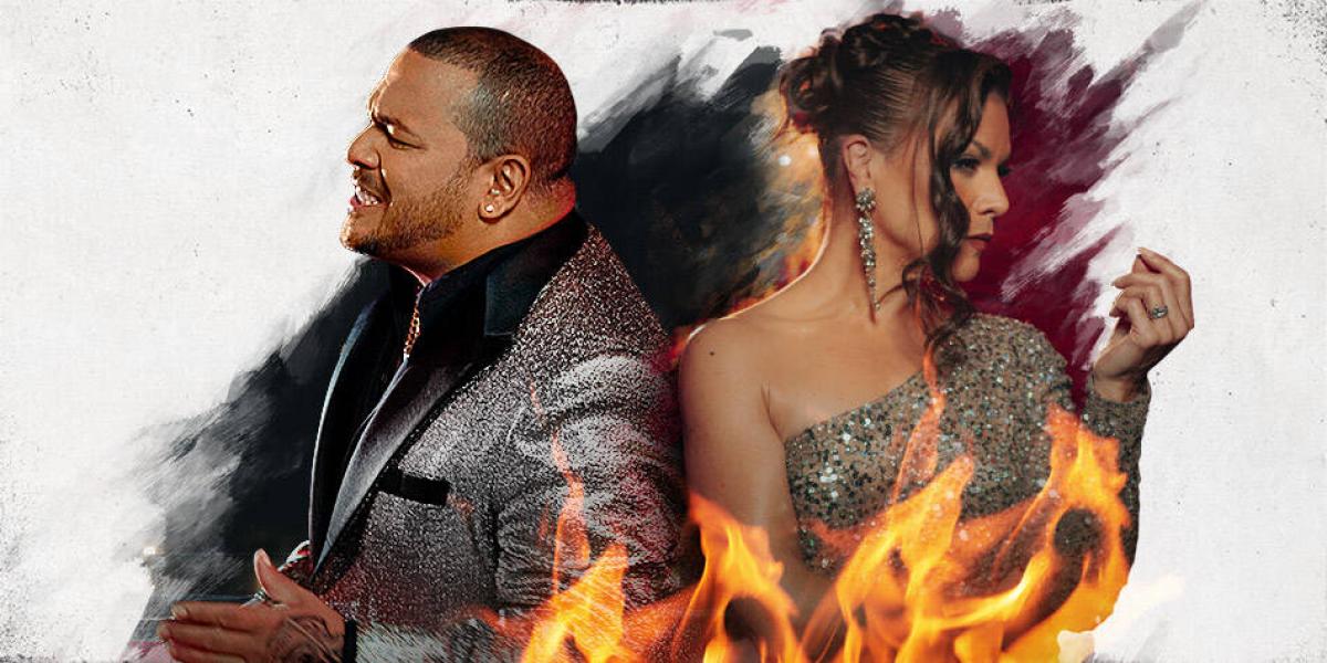 El salsero Yan Collazo y Olga Tañón presentan la canción Tesoro mío