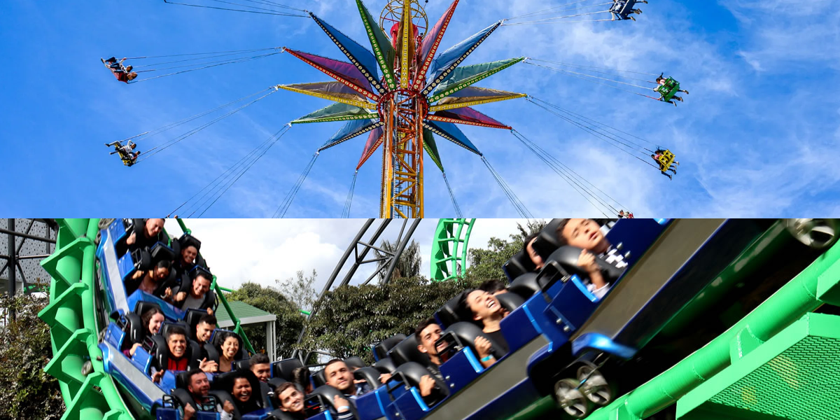 Parques de atracciones Salitre Mágico o Mundo Aventura Cuál es más