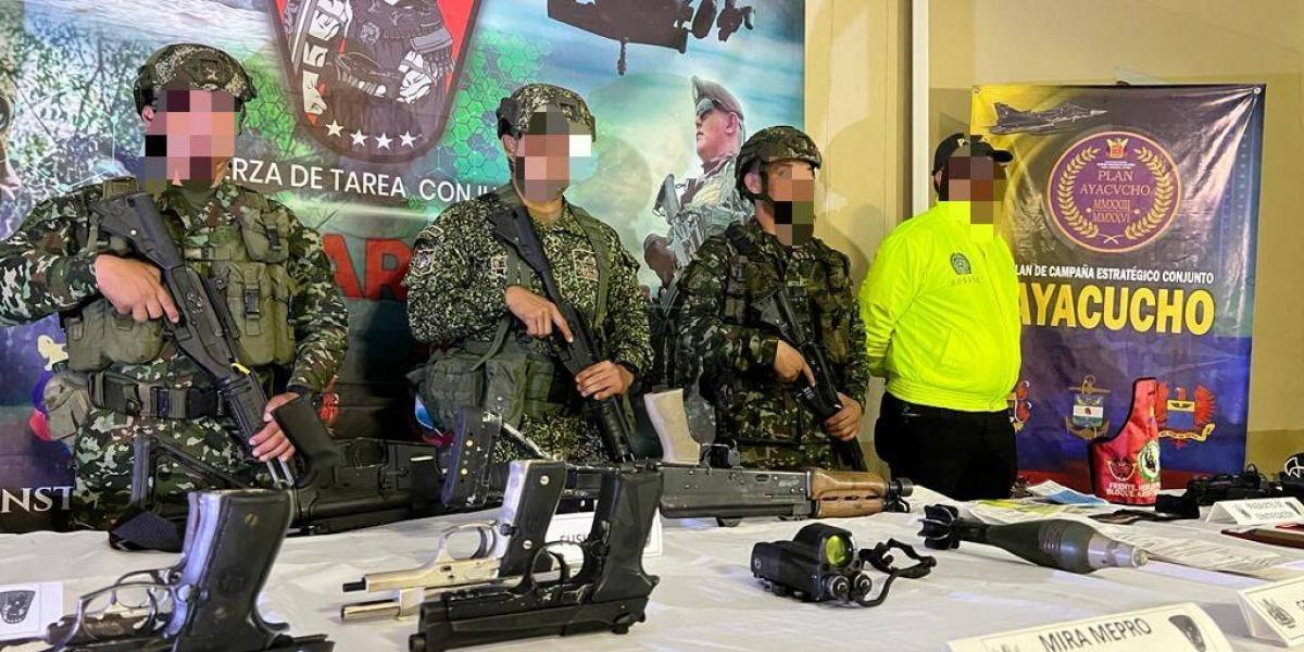 Fuerzas Militares Incautan Material De Guerra Del Clan Del Golfo En Bol Var