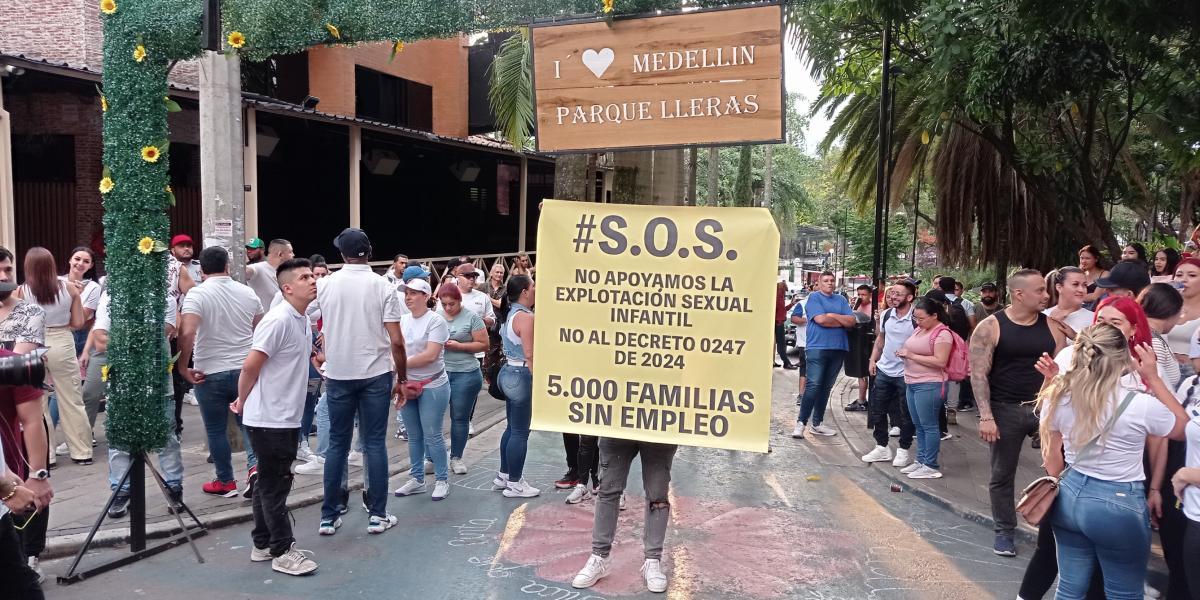 Medell N Comerciantes Del Parque Lleras Piden Reversar Cambios En