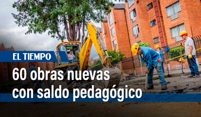 Entrega de nuevas Obras con saldo pedagógico en Bogotá