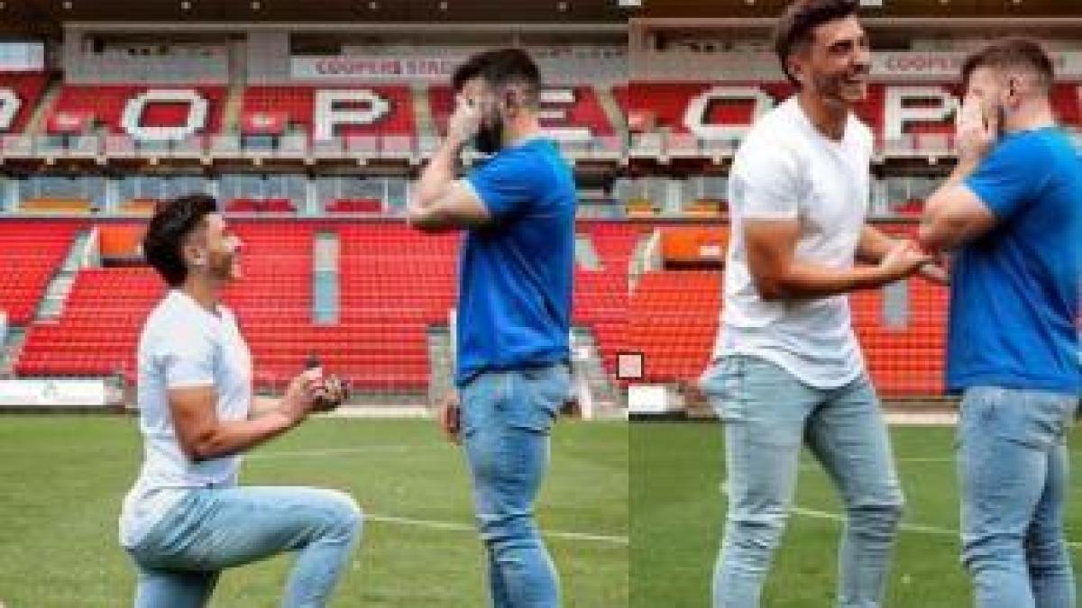 Josh Cavallo The First Openly Gay Footballer Proposed To His Partner Pledge Times