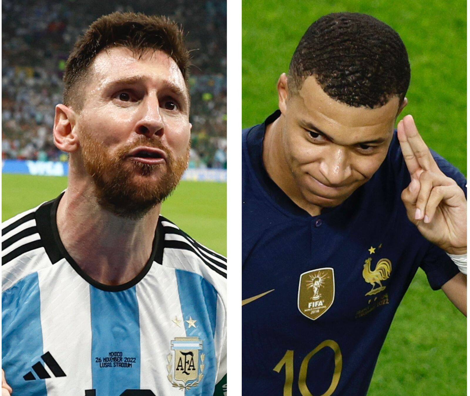 Messi vs Mbappé duelo en final Argentina vs Francia en Qatar 2022