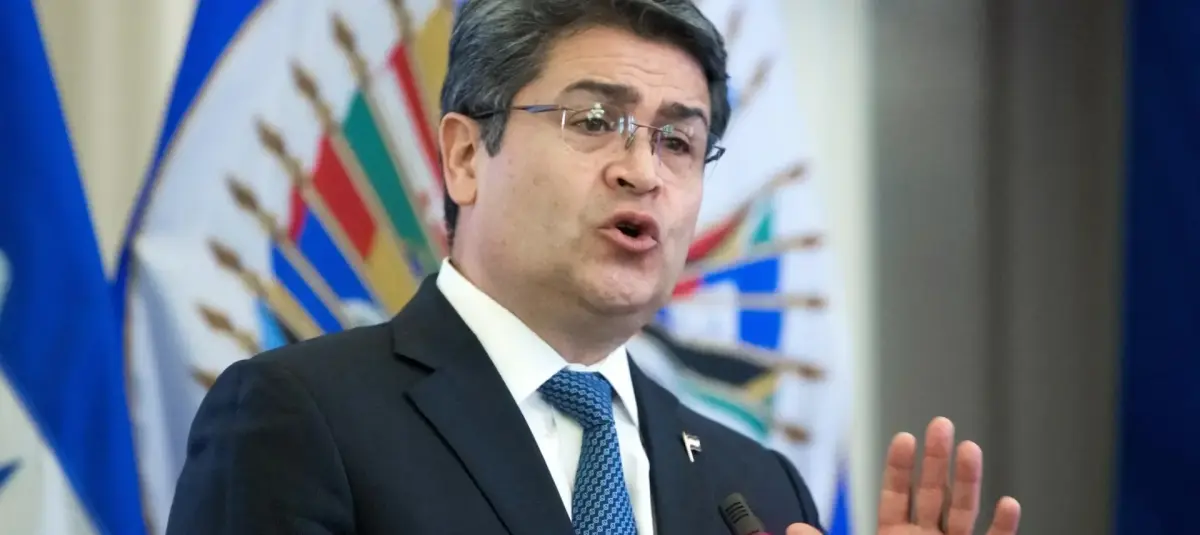 Juan Orlando Hernández, expresidente de Honduras.