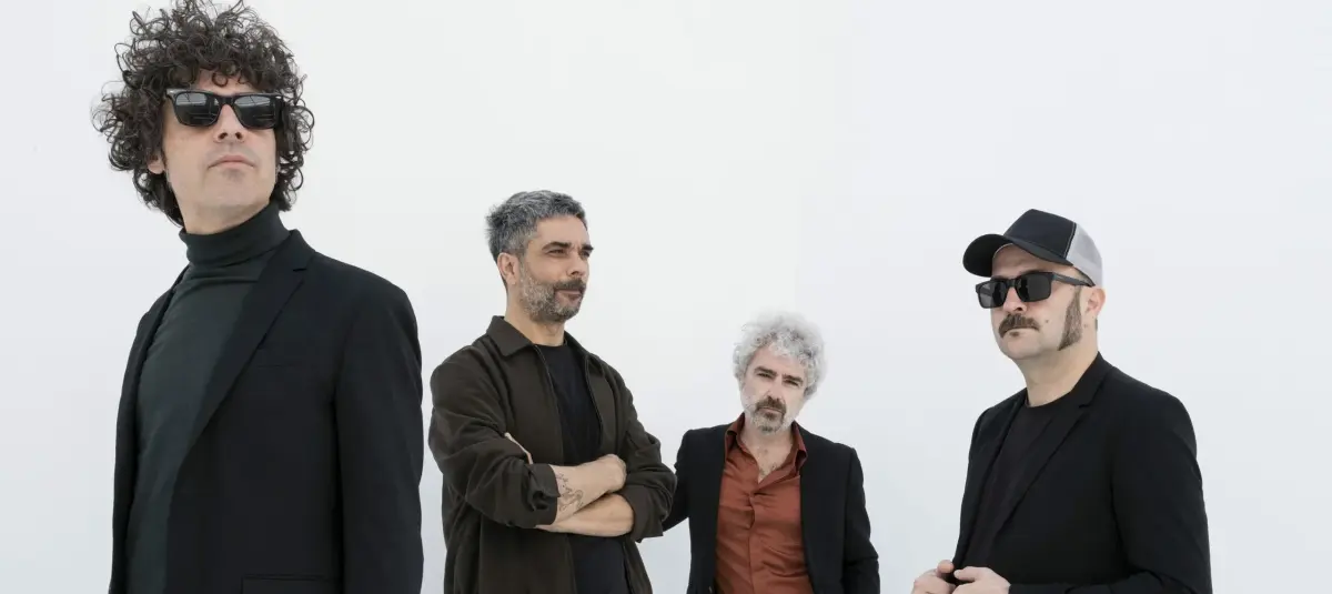 León Benavente, banda española de ‘indie rock’. De izquierda a derecha: César Verdú, Eduardo Baos, Abraham Boba y Luis Rodríguez.