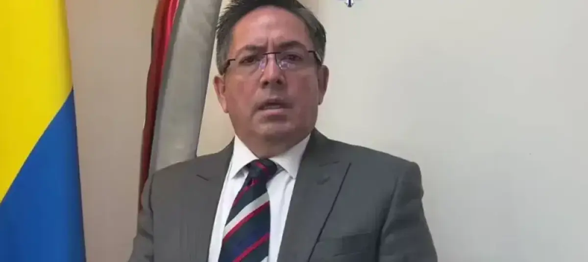 El consúl de Colombia en Miami, general (e), Edgar Adolfo Monroy.