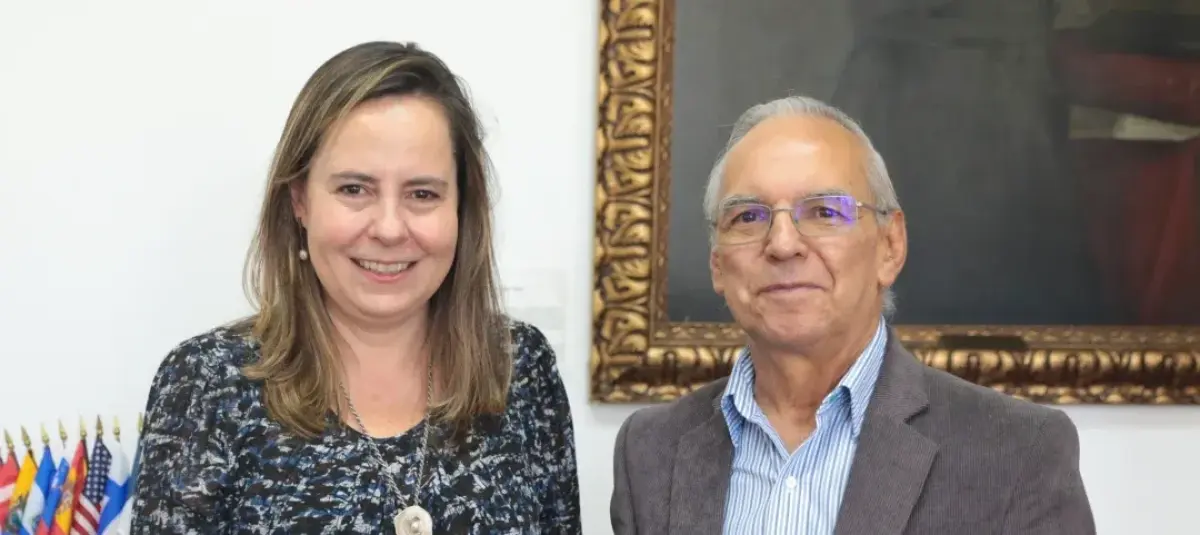 Helga María Rivas y Ricardo Bonilla, ministros de Vivienda y Hacienda.