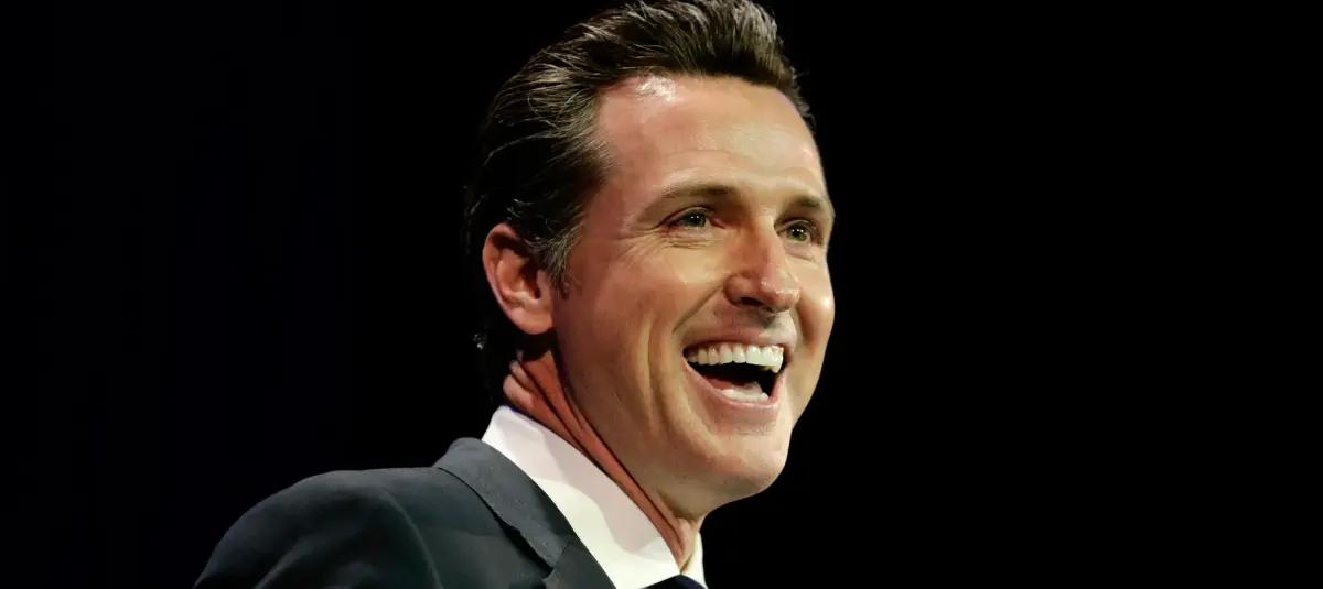Gavin Newson lleva las riendas de California.