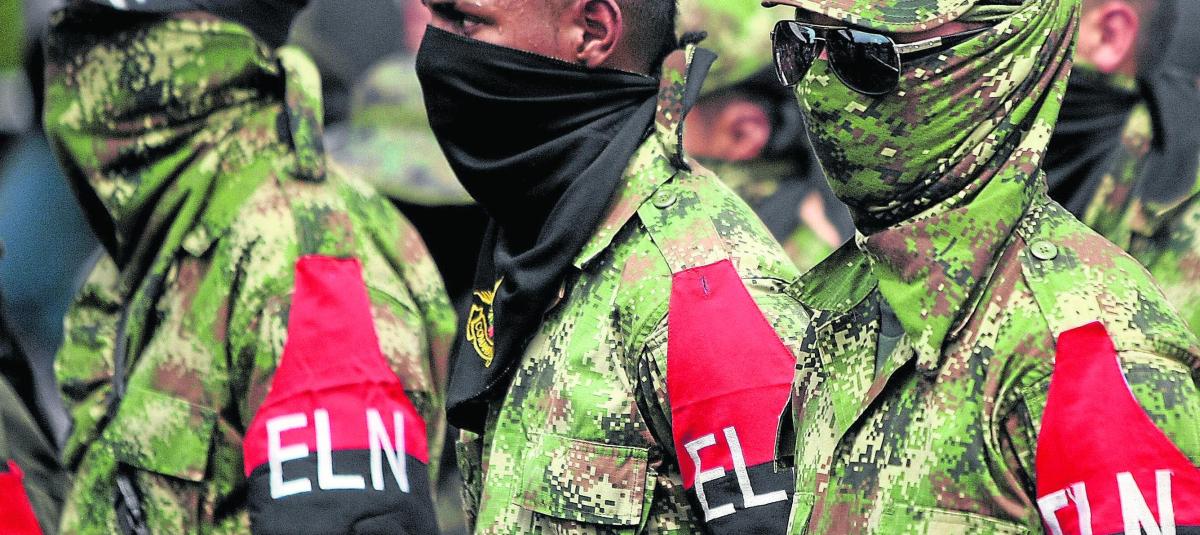 Miembros del Eln.
