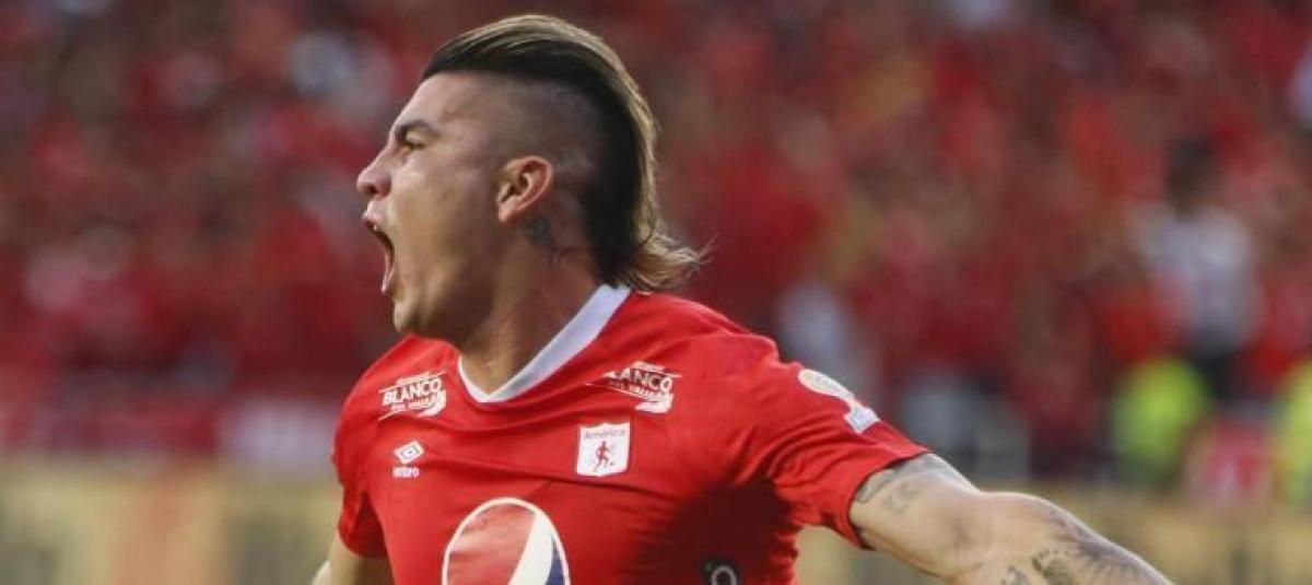 Michael Rangel, delantero de América, fue uno de los goleadores del torneo con 13 anotaciones. Su pase es de Junior y está en préstamo, pero parece que América hará el gran esfuerzo de comprar al futbolista.
