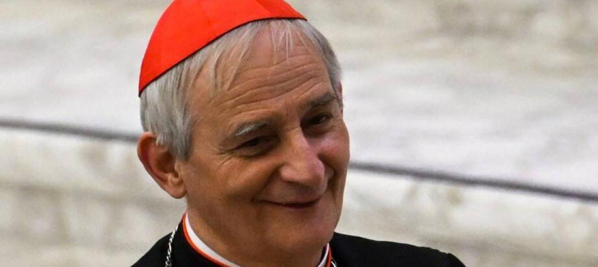 El cardenal Matteo Zuppi.