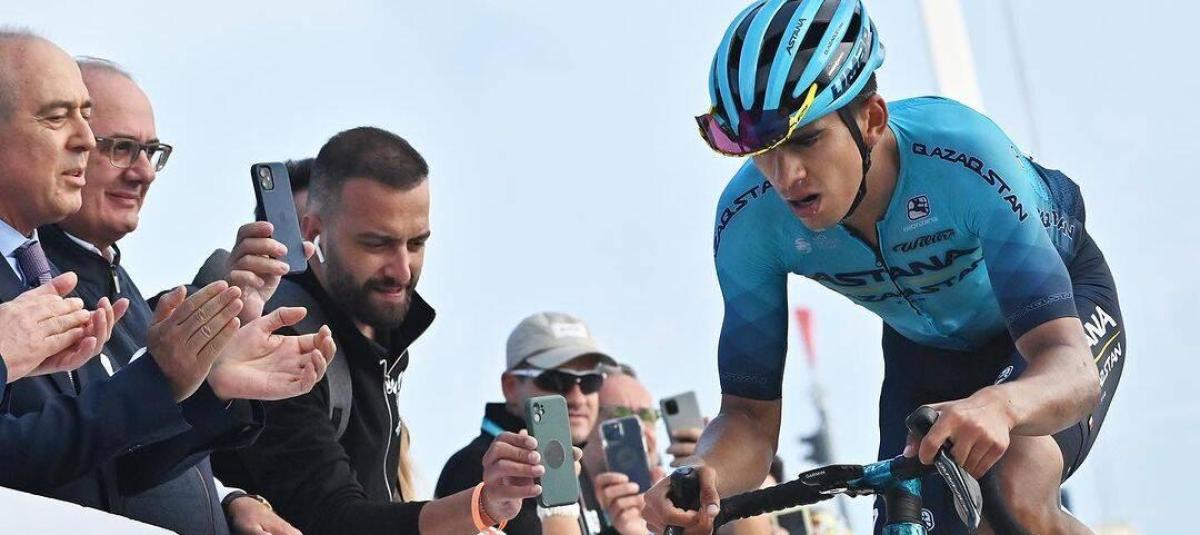 Harold Tejada se subió al podio en Turquía