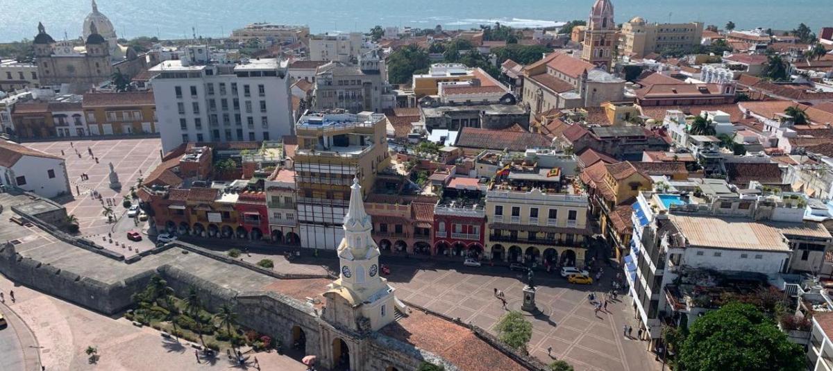 Cartagena de Indias, Centro Histórico, se alista para la Semana Santa.