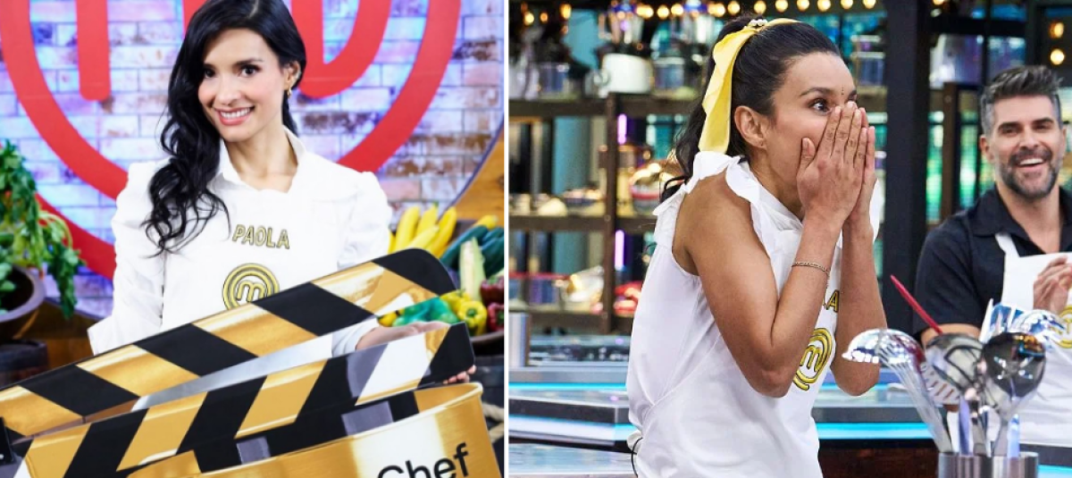 Paola Rey ganó el primer pin de inmunidad con un exitoso brazo de reina en  'MasterChef Celebrity'