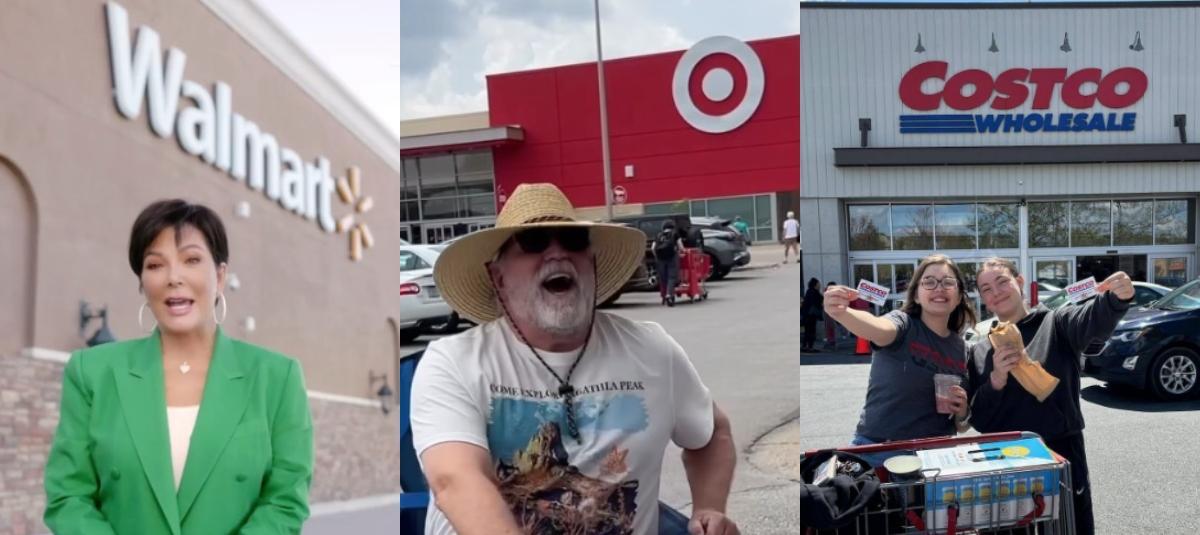 Walmart target costco