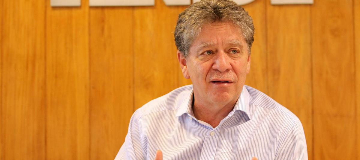 Bruce Mac Master, presidente de la Andi, gremio que realiza su 9.° Congreso Empresarial Colombiano en Medellín y su Asamblea Anual, en el marco de sus 80 años de creación.