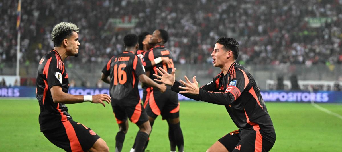 Díaz y James, en el empate en Lima.