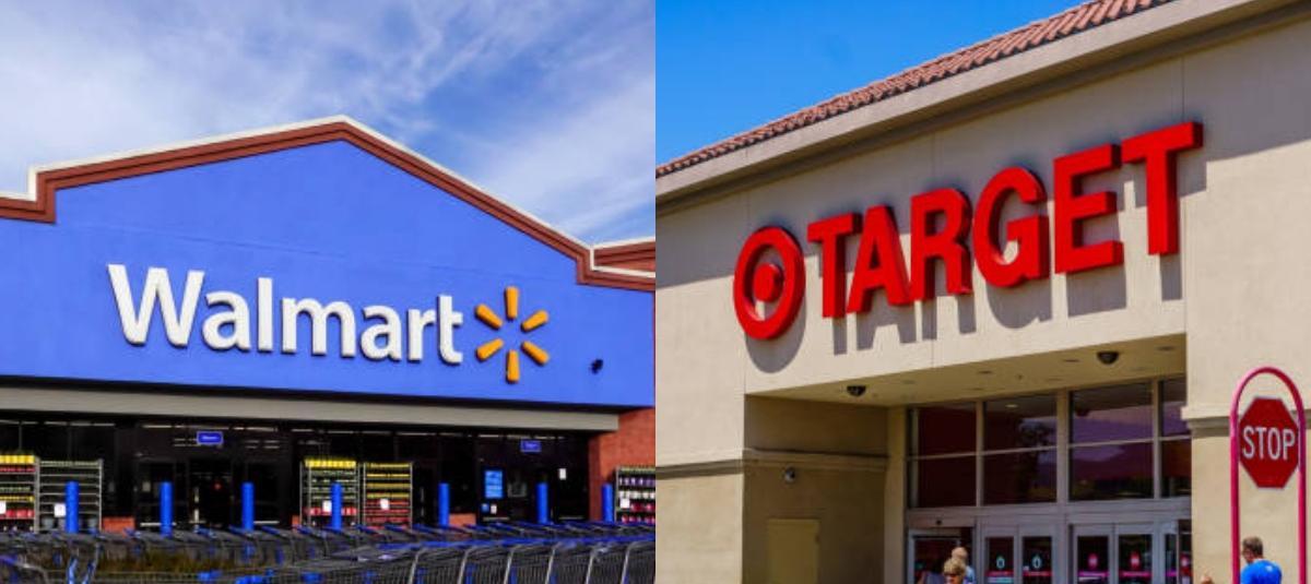 Walmart y Target son dos de las cadenas minoristas más importantes de EE. UU.