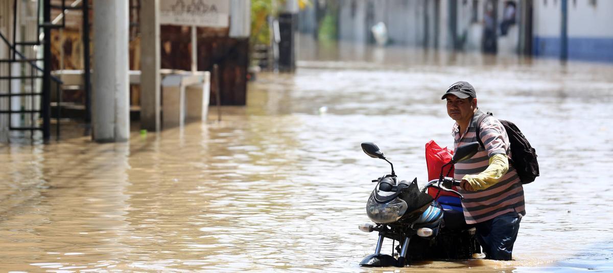 Inundaciones en Cali.
