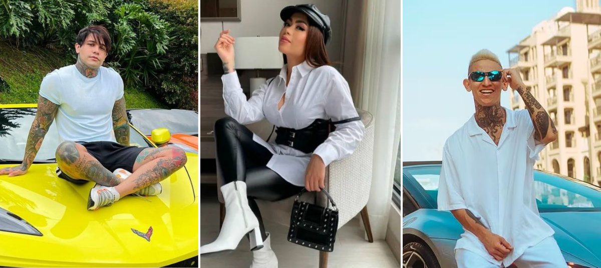 Yefferson Cossio, Epa Colombia y La Liendra (Imágenes tomadas de IG Yefferson Cossio, Epa Colombia y La Liendra)