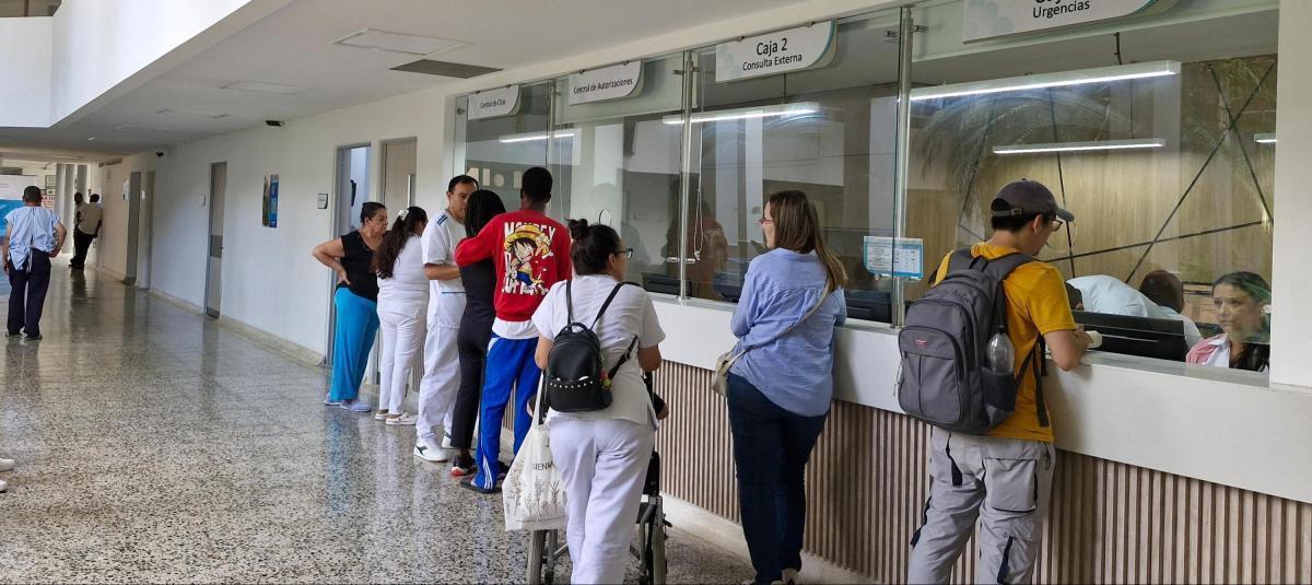 Crisis de los hospitales.