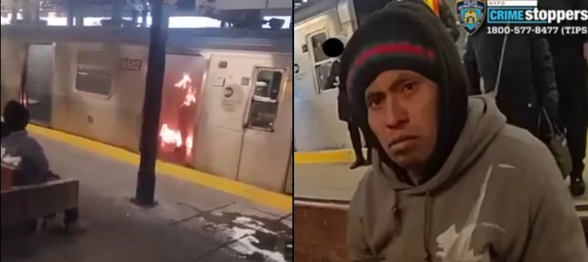 Un guatemalteco quema viva a una tia en el metro de MierdaYork