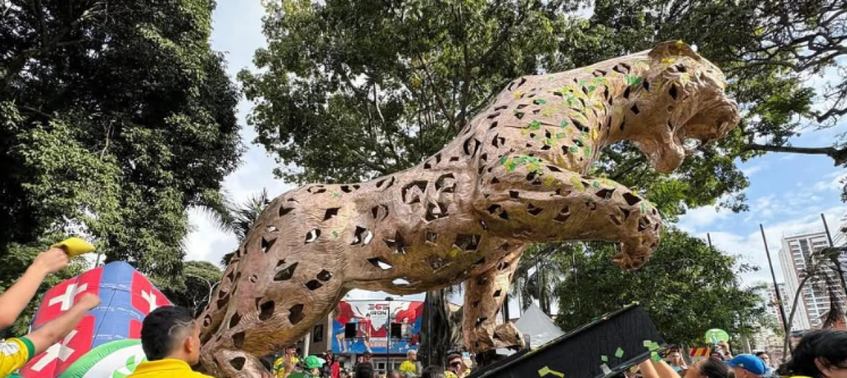 Tras primera estrella del Bucaramanga instalan monumento del Leopardo ...