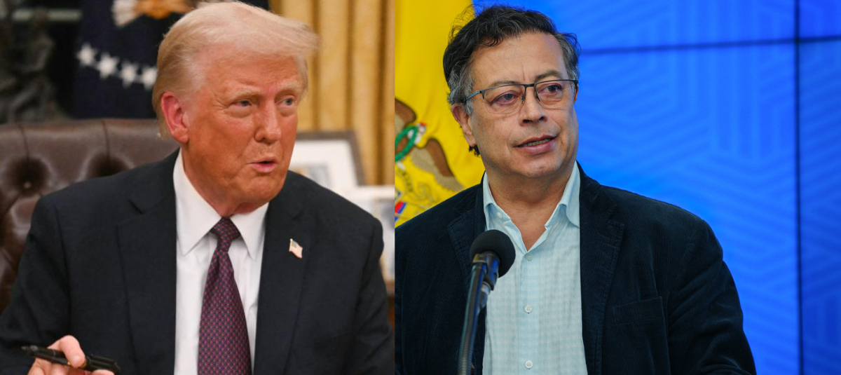 Presidente Petro cuestiona declaración de Donald Trump sobre relación ...
