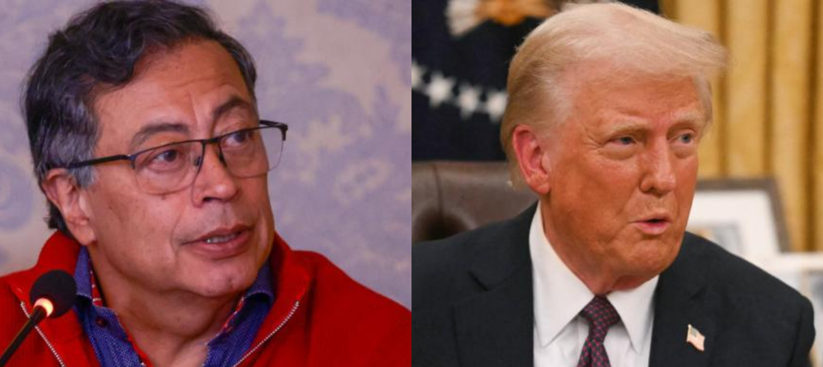 Su bloqueo no me asusta': presidente Petro anuncia aranceles del 50 % para  productos estadounidenses ante sanciones de Donald Trump a Colombia