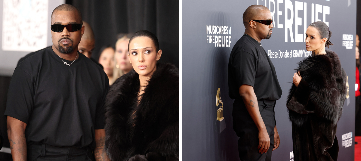 Kanye West y Bianca Censori