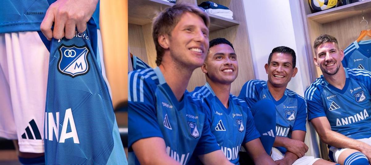 Oficial: esta es la nueva camiseta titular de Millonarios para la ...