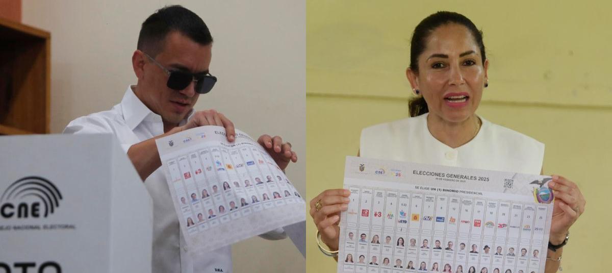 Elecciones presidenciales en Ecuador 2025 EN VIVO : el país se encamina a  una segunda vuelta entre Daniel Noboa y Luisa González el 13 de abril