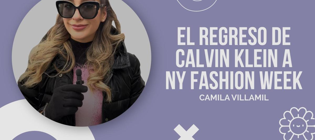 El regreso de Calvin Klein a NY Fashion Week