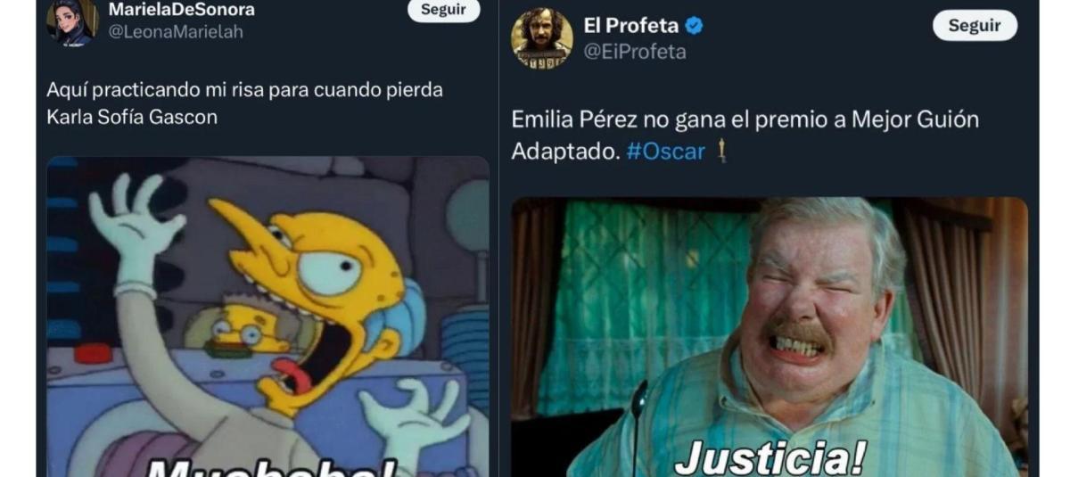 Memes de los Oscar.