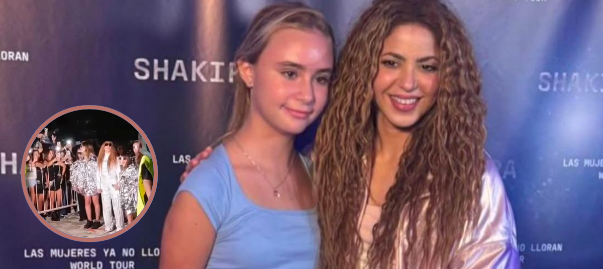 Shakira caminó con hija de Antonio de la Rúa en su concierto en Argentina:  fans protestan