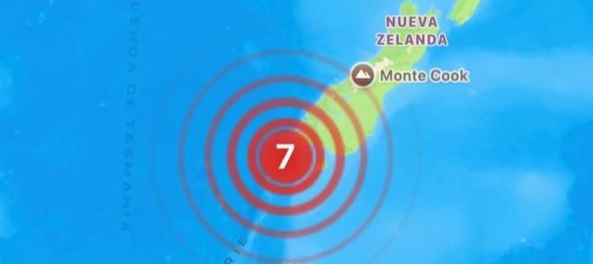 Terremoto en Nueva Zelanda.
