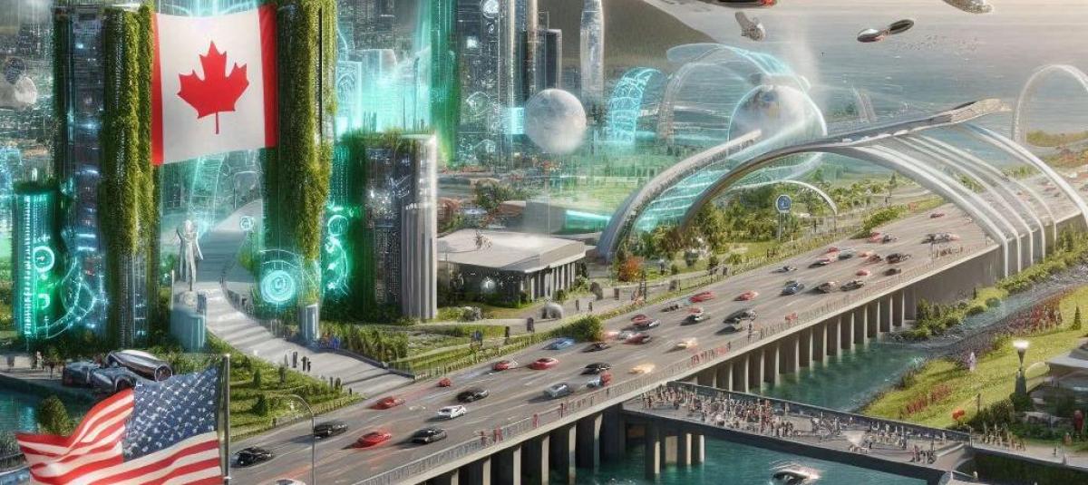 Frontera Estados Unidos - Canadá en el futuro