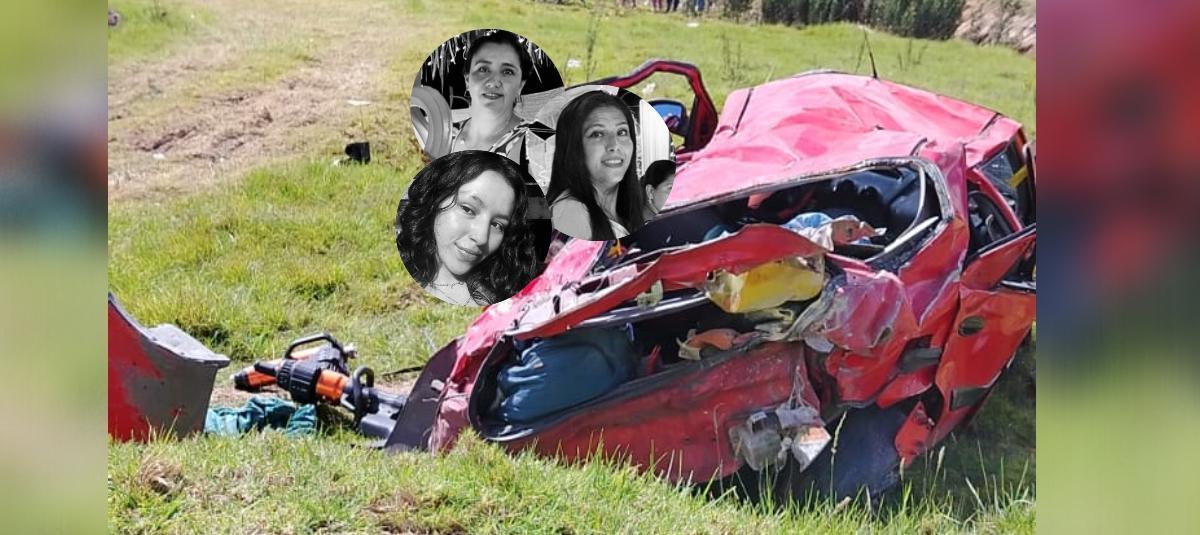 Las tres mujeres que murieron por grave accidente en la vía Tunja - Bogotá.