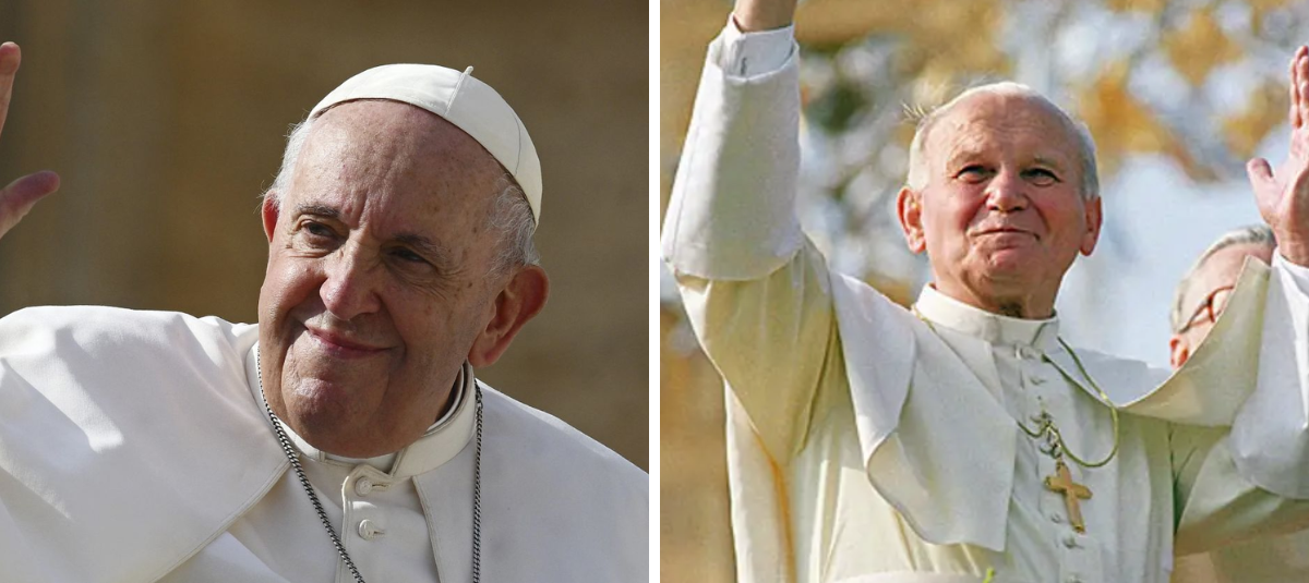 La coincidencia que une la muerte de Juan Pablo II con la del papa ...