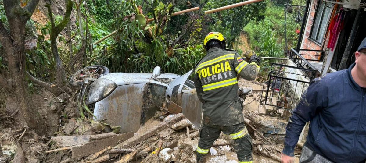 Ola invernal ya deja 1.640 emergencias en Colombia: Antioquia, departamento más afectado; Itagüí, caso más reciente