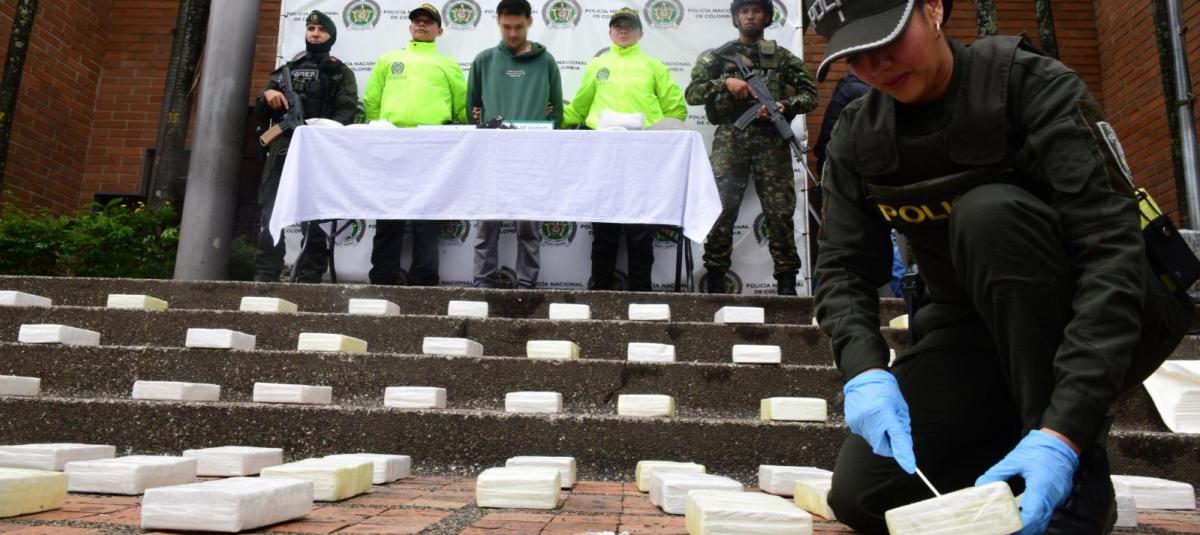 Alarmantes cifras de tráfico de drogas en Medellín: 2.862 capturados y 3.420 kg de estupefacientes incautados