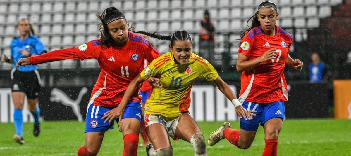 Colombia vs. Chile, Sudamericano Sub-17 femenino
