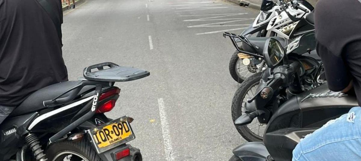 Accidente en la calle 45 en Bucaramanga