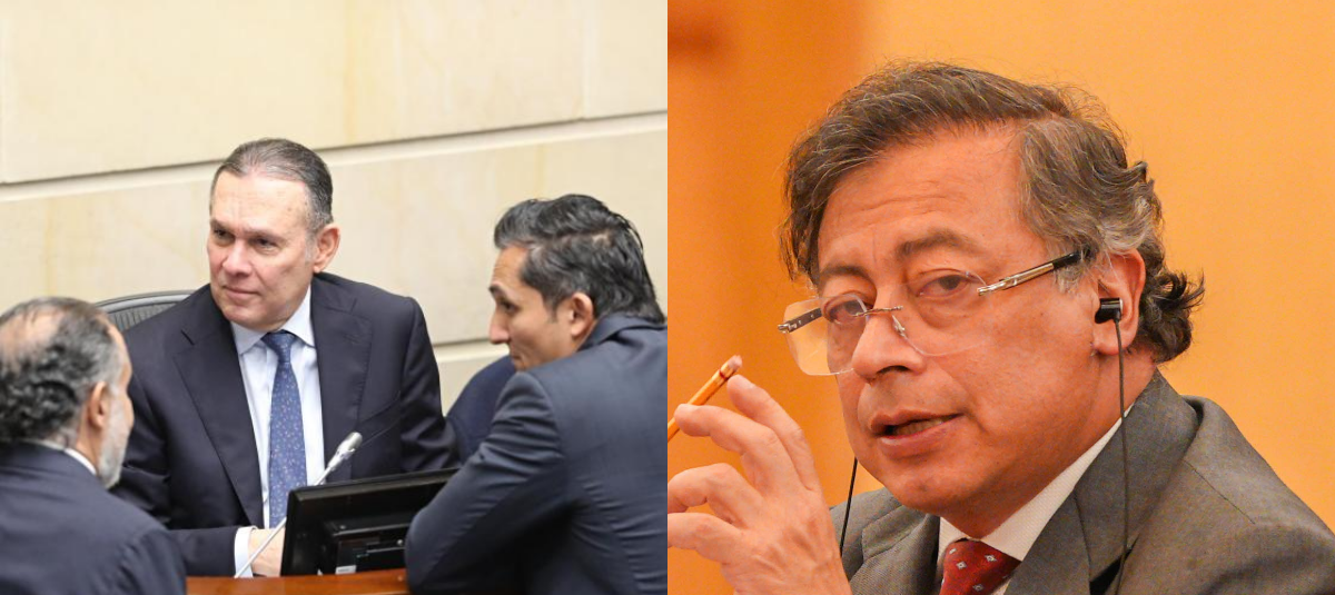 El presidente Petro arremetió contra el Congreso por la consulta popular.