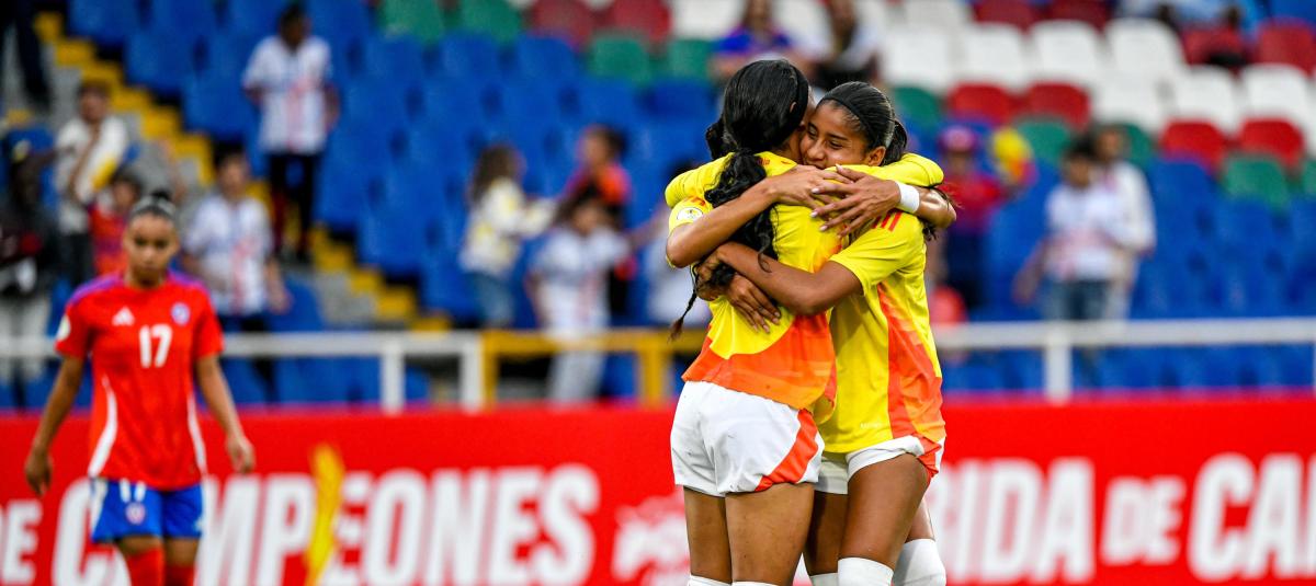 Selección Colombia Sub17 vs Chile - 18 de mayo