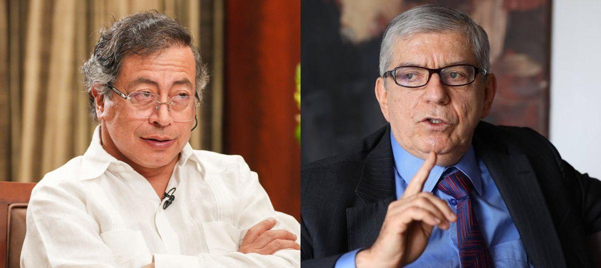 El presidente Gustavo Petro le respondió a César Gaviria en X.