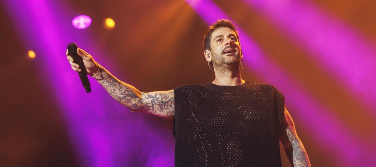 Melendi en Bogotá.