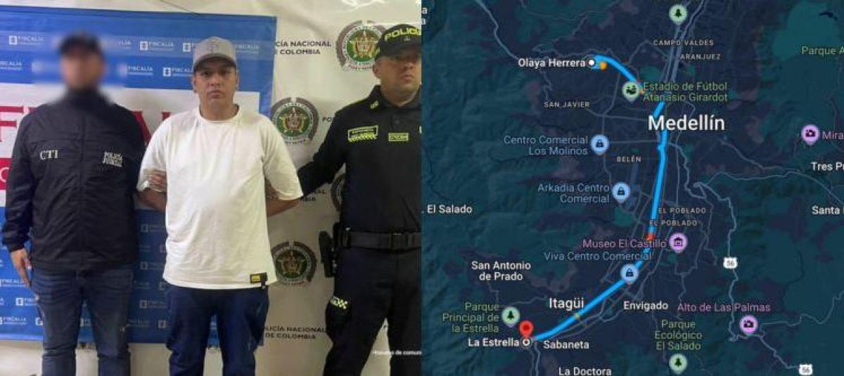 Revelan cómo taxista habría conducido por Antioquia para arrojar un cadáver; se desplazó más de 20 kilómetros